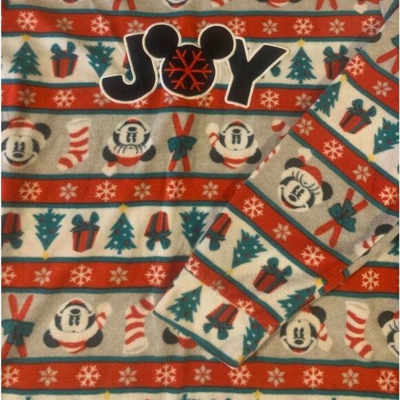 Disney Christmas Mickey Mouse Women’s Pajama Set L - Picture 4 of 4